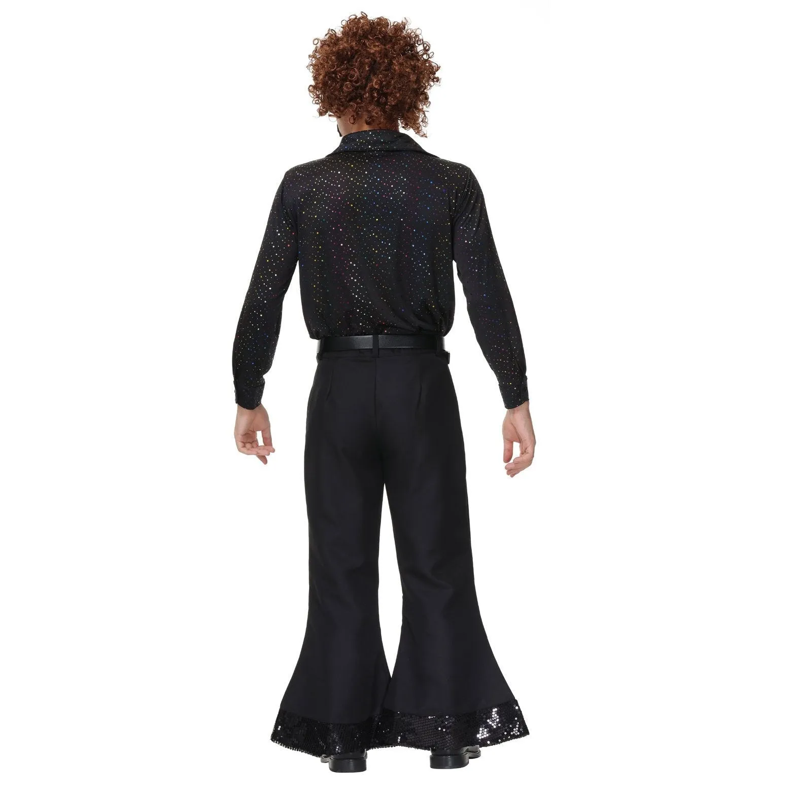 70s Hip Hop Rock Hippie Costumes Fancy Dress Cosplay Halloween Outfit For Adult