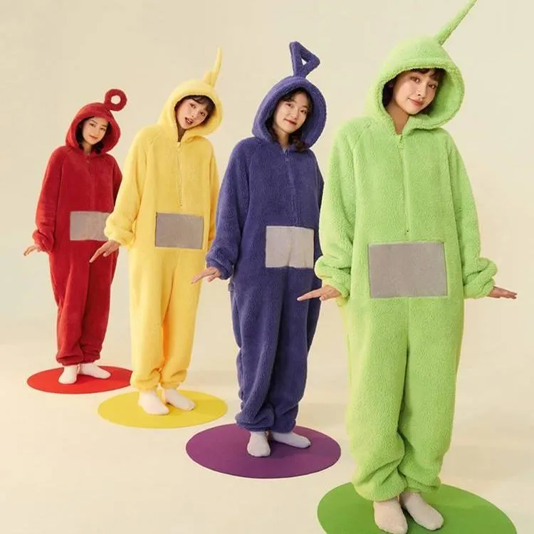 Adult Teletubbies CosPlay Onesie Pajamas