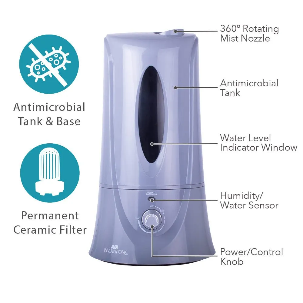 Air Innovations MH-408 Ultrasonic Cool Mist Humidifier