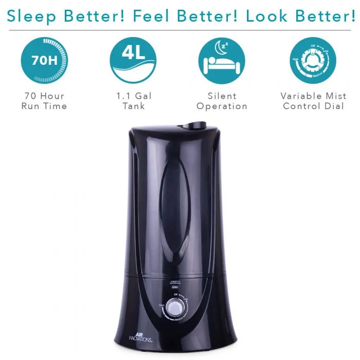 Air Innovations MH-408 Ultrasonic Cool Mist Humidifier