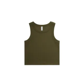 Ascolour Wo's Organic  Rib Crop Tank (4064G) 2nd Colour