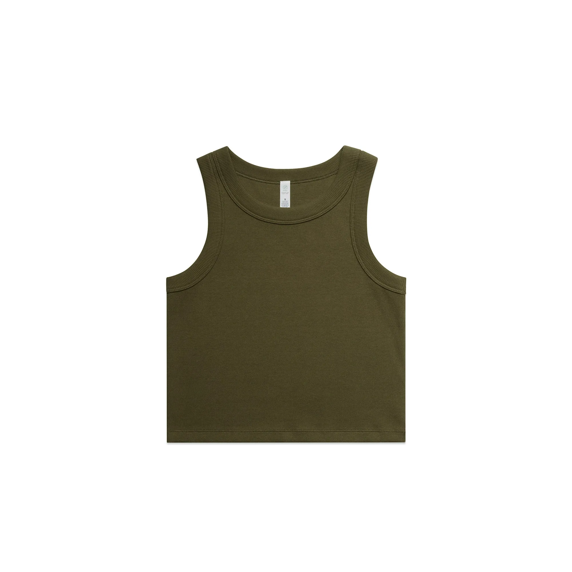 Ascolour Wo's Organic  Rib Crop Tank (4064G) 2nd Colour