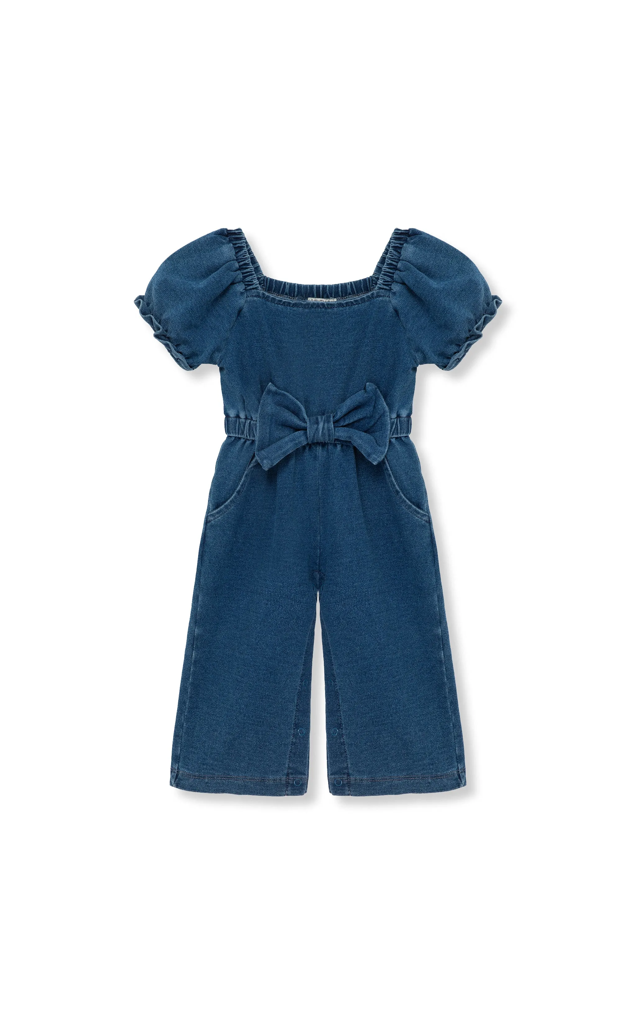 Baby Denim Jumpsuit | 12-24M