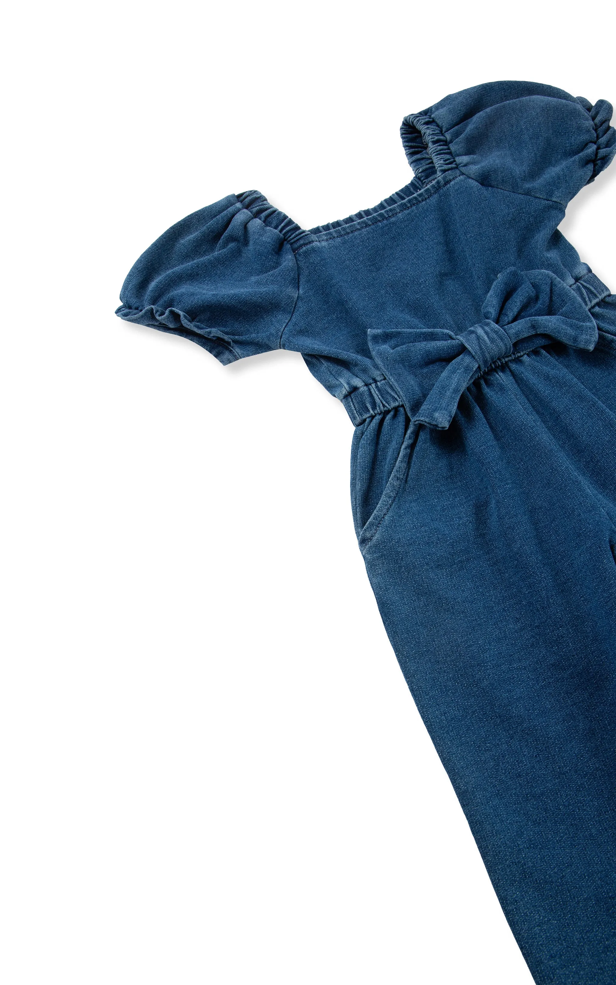 Baby Denim Jumpsuit | 12-24M