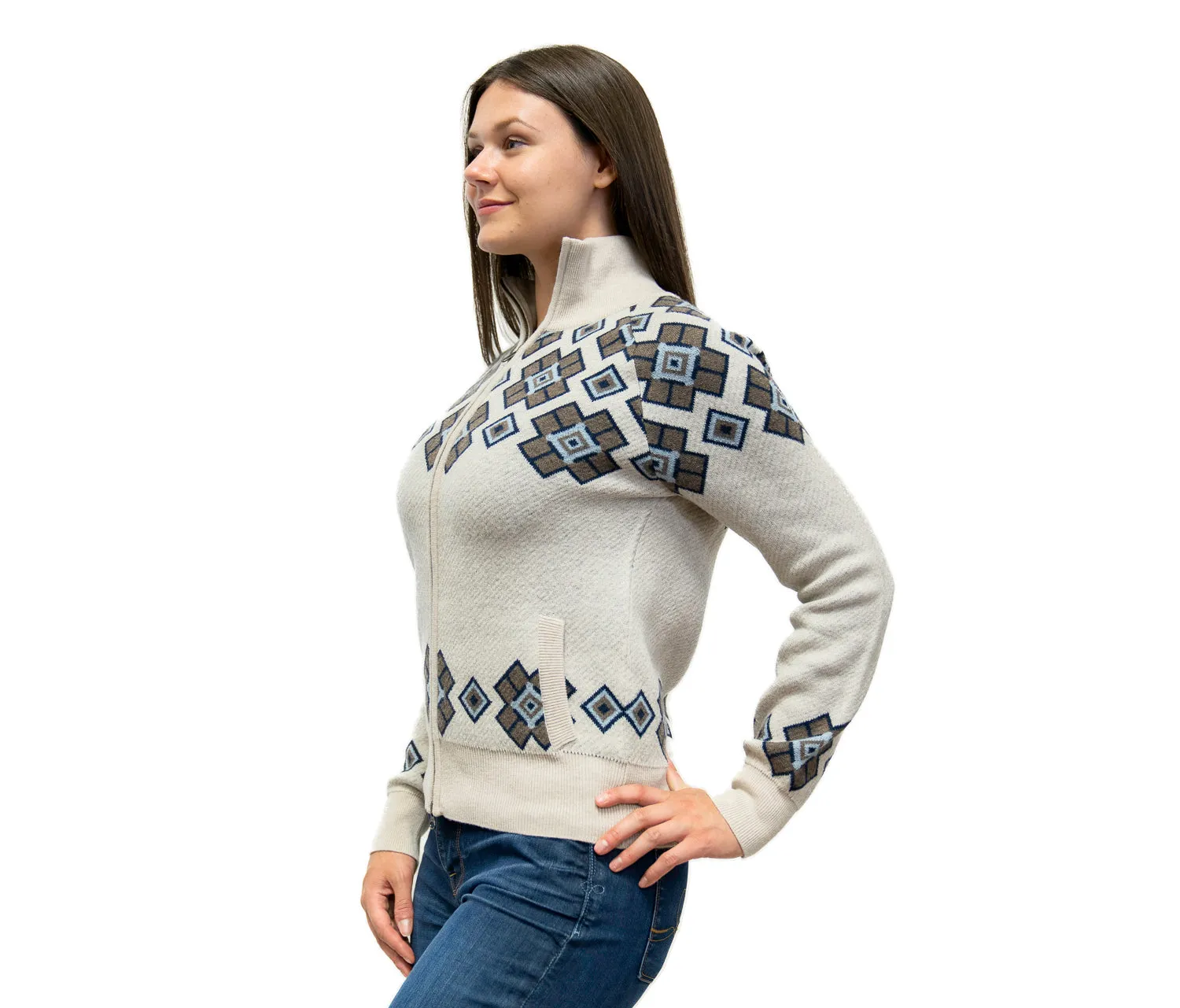 Baker Zip Up Sweater