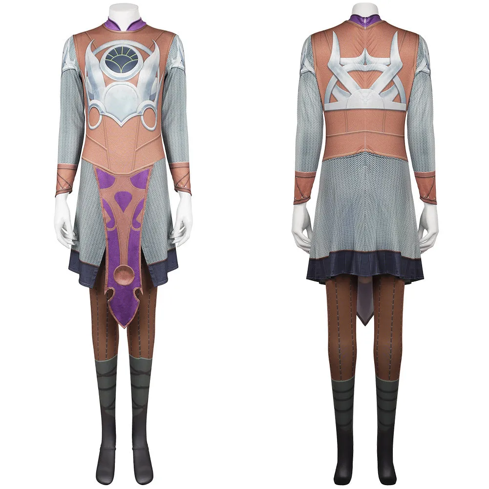 Baldur's Gate 3 Shadowheart Jumpsuit Party Carnival Halloween Cosplay Costume
