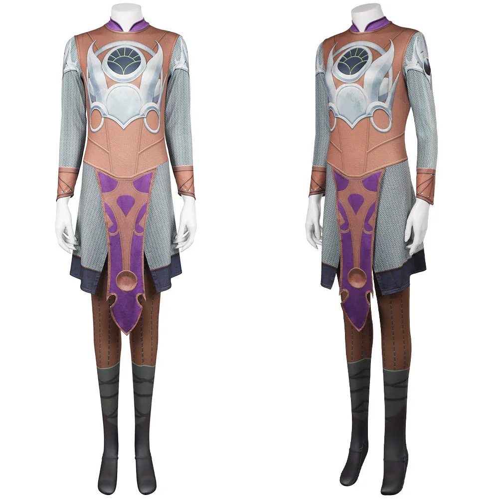 Baldur's Gate 3 Shadowheart Jumpsuit Party Carnival Halloween Cosplay Costume