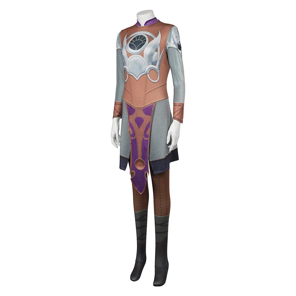 Baldur's Gate 3 Shadowheart Jumpsuit Party Carnival Halloween Cosplay Costume