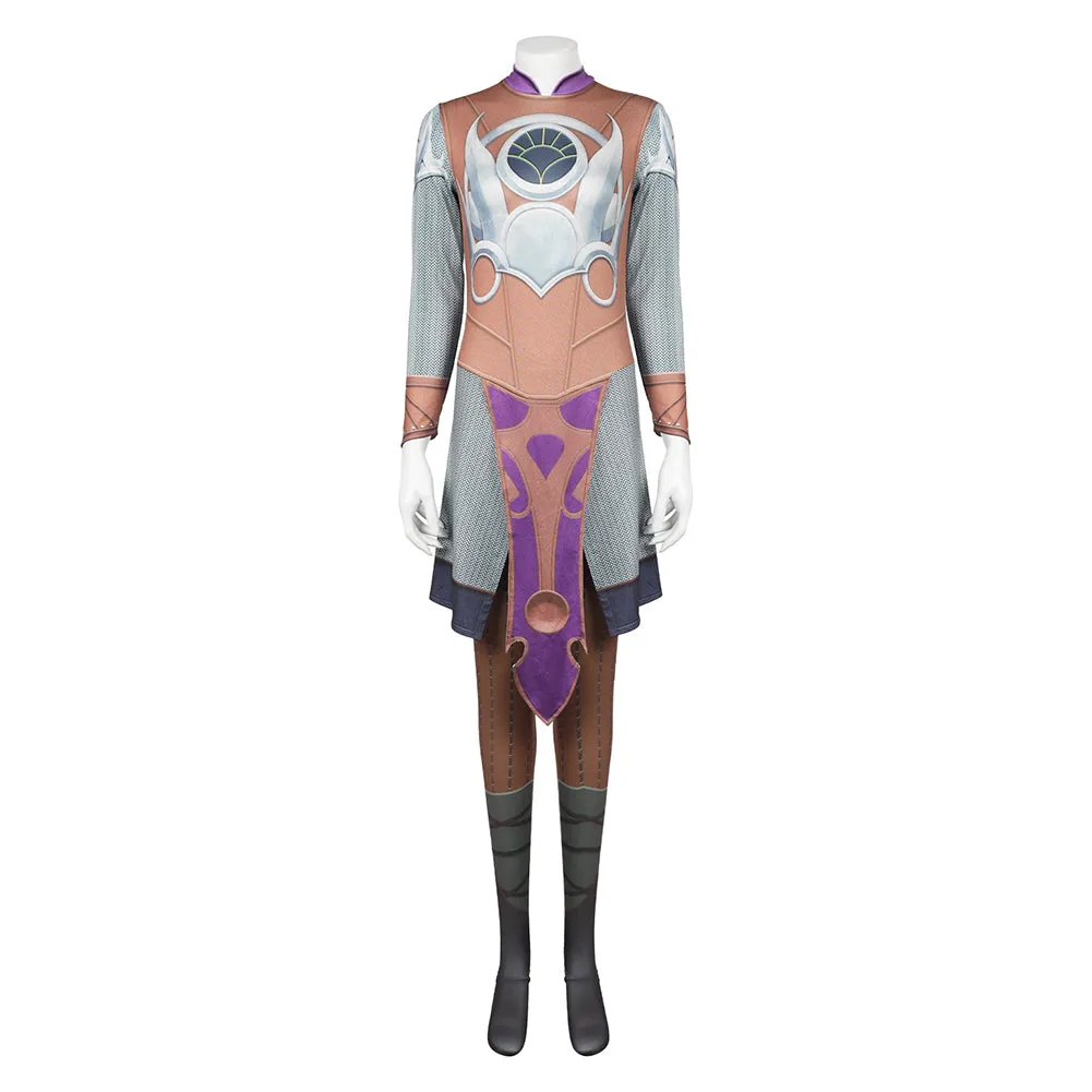 Baldur's Gate 3 Shadowheart Jumpsuit Party Carnival Halloween Cosplay Costume