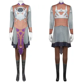 Baldur's Gate 3 Shadowheart Jumpsuit Party Carnival Halloween Cosplay Costume