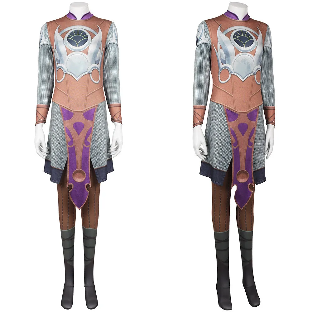 Baldur's Gate 3 Shadowheart Jumpsuit Party Carnival Halloween Cosplay Costume