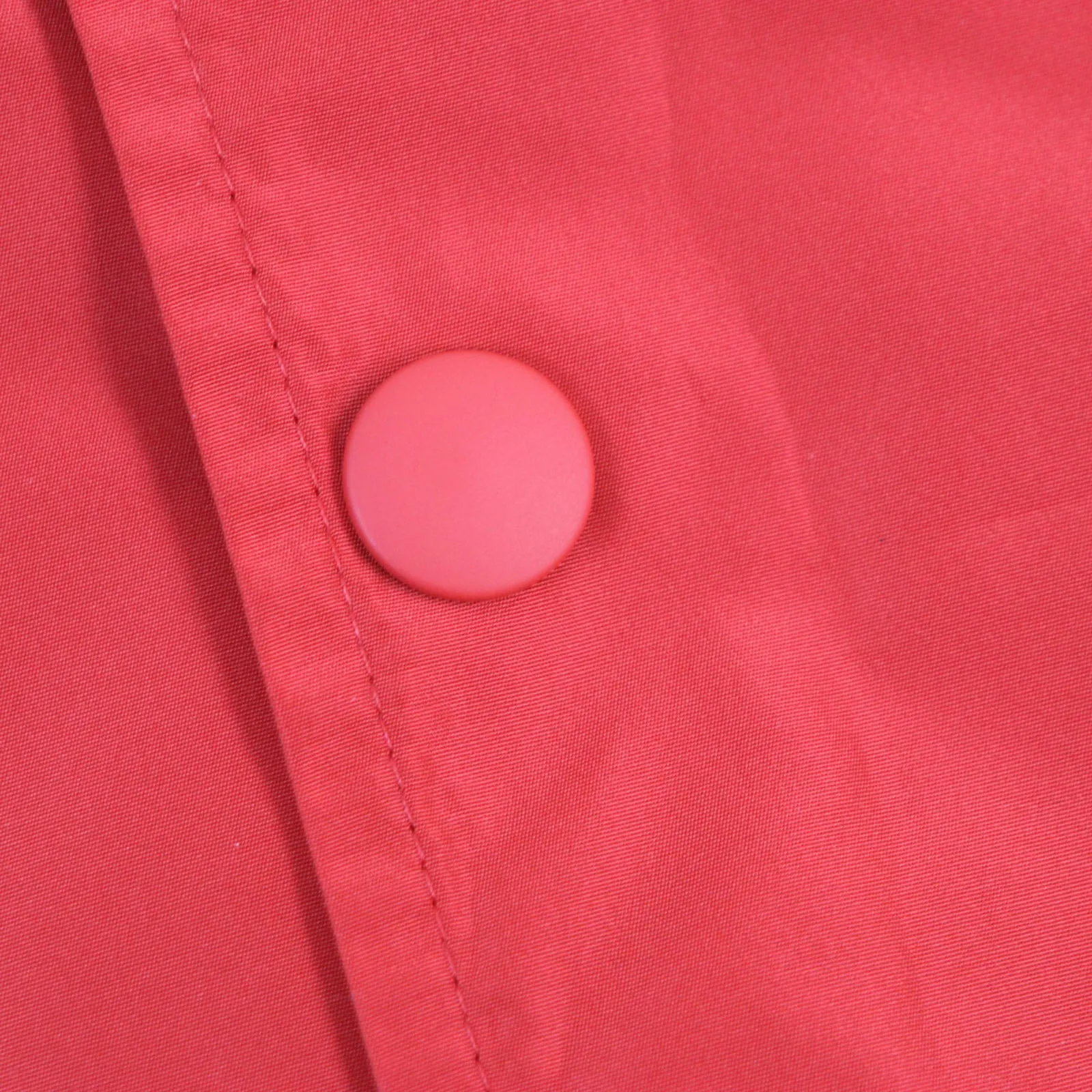 Balenciaga Logo Print Hooded Raincoat Red