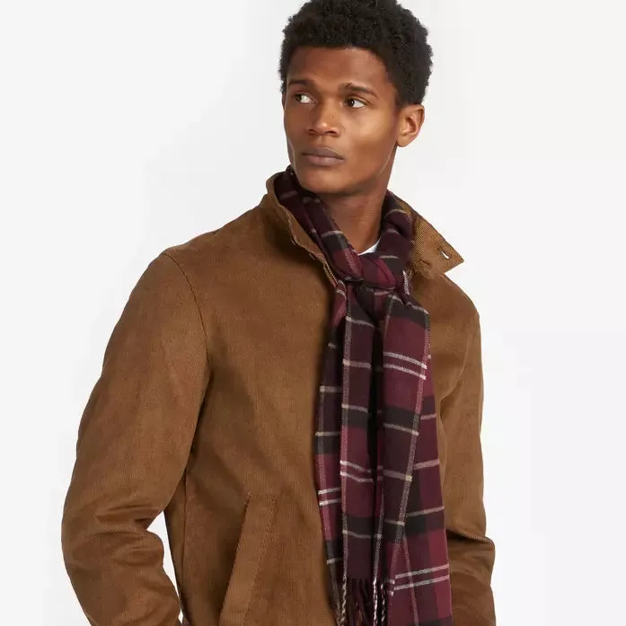 Barbour Scarf  Galingale Tartan in Cordovan USC0300TN21