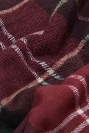 Barbour Scarf  Galingale Tartan in Cordovan USC0300TN21