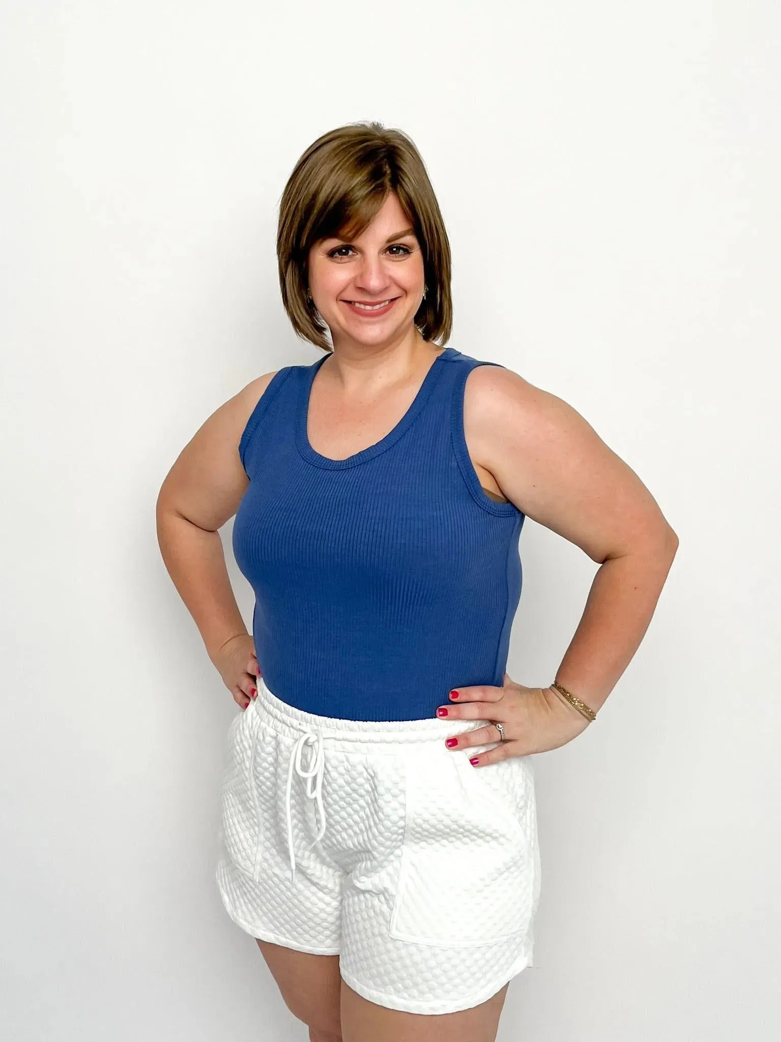 Blue Tank Top