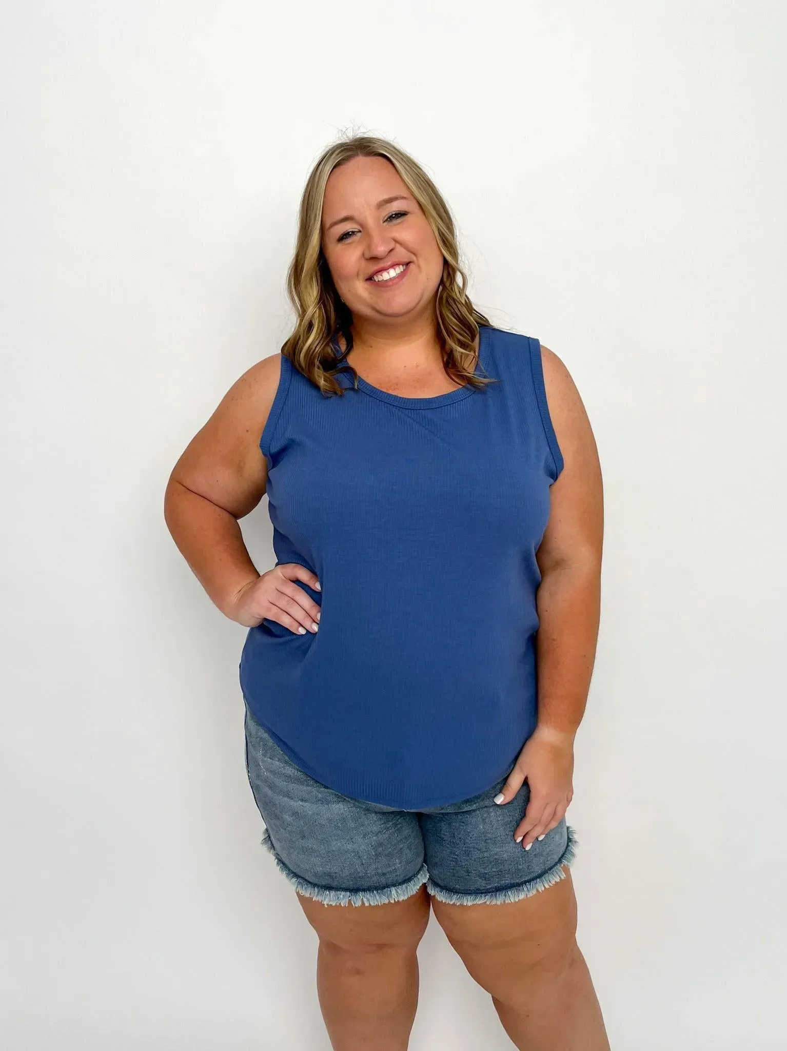 Blue Tank Top