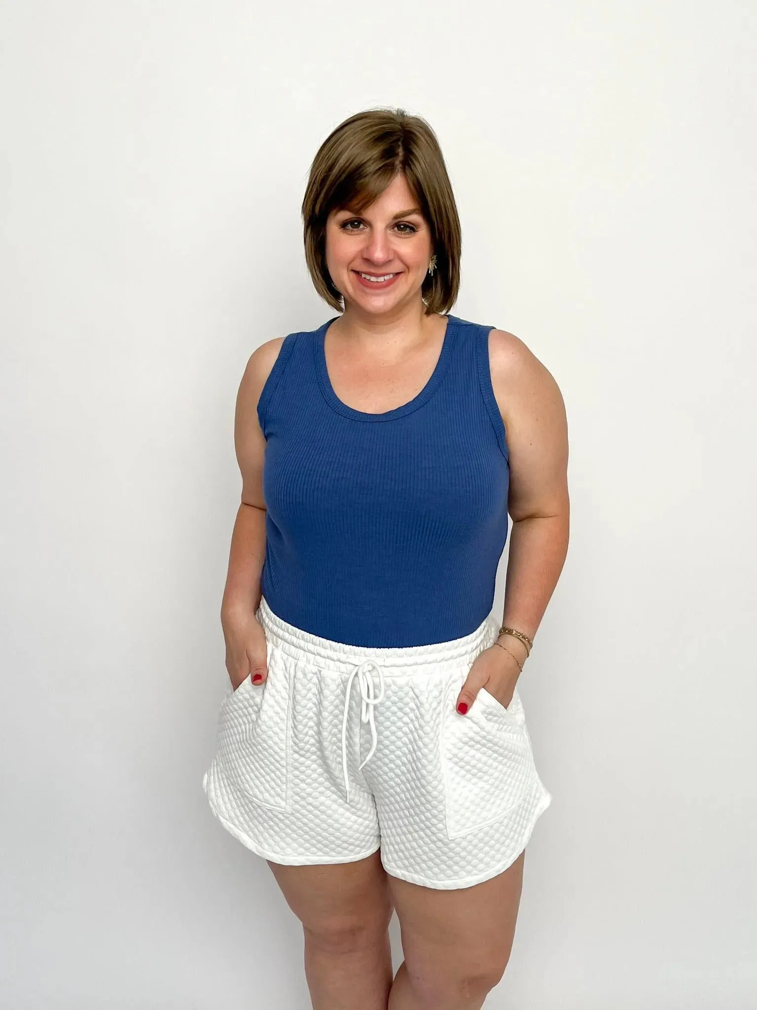Blue Tank Top