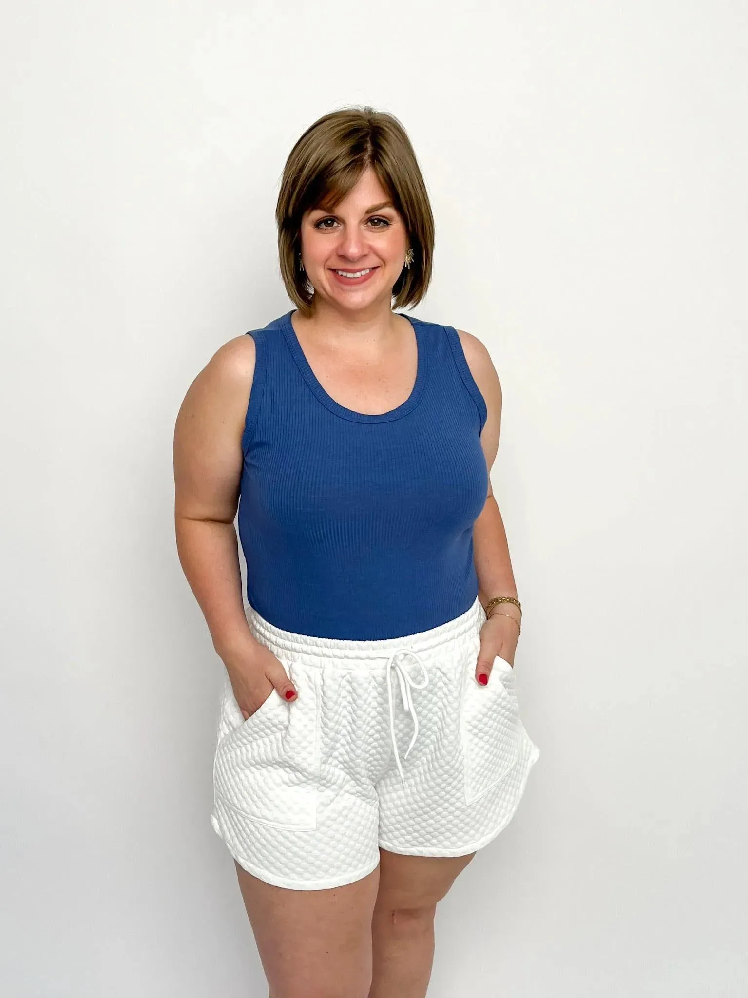 Blue Tank Top