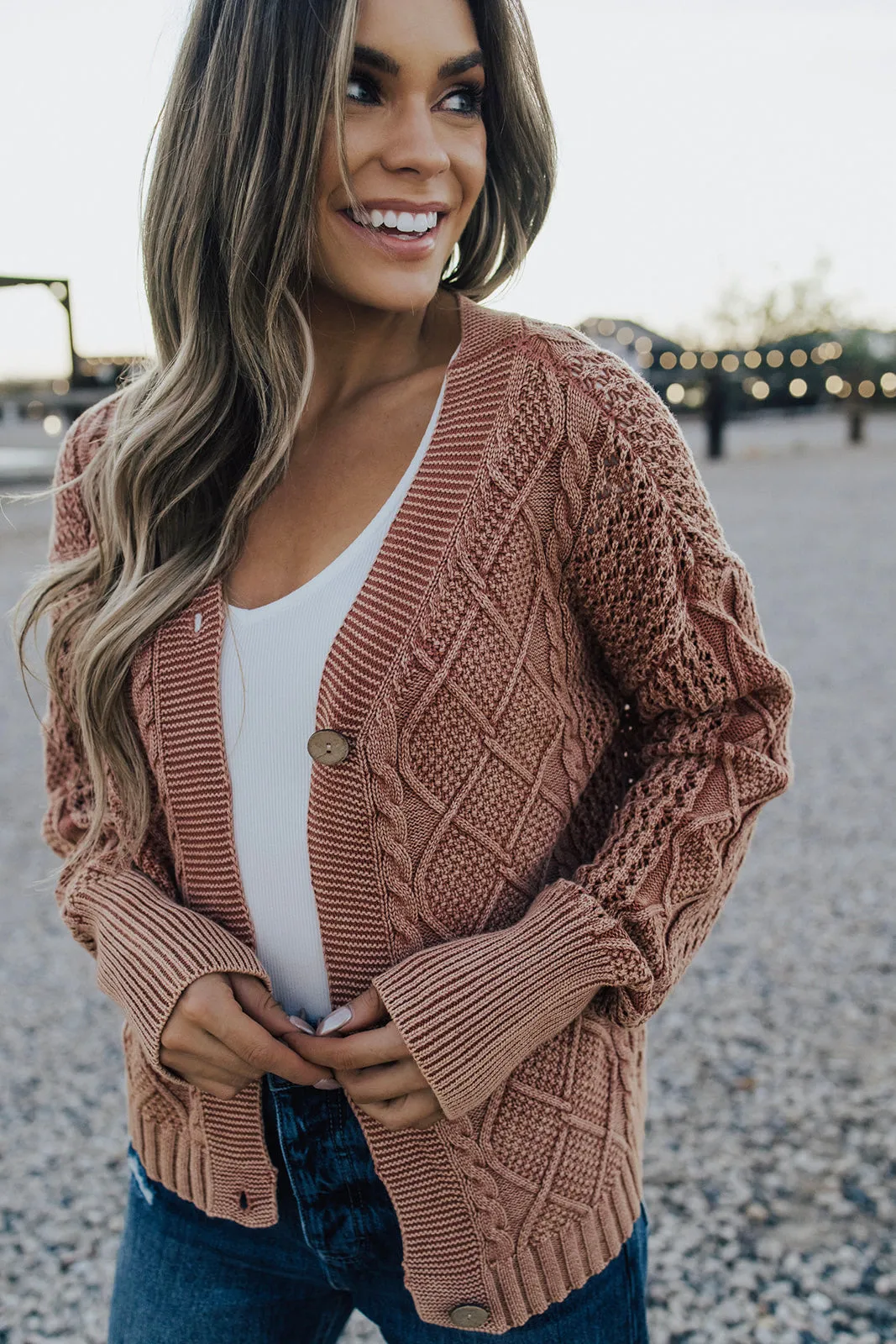 Bonnie Button Down Cardigan