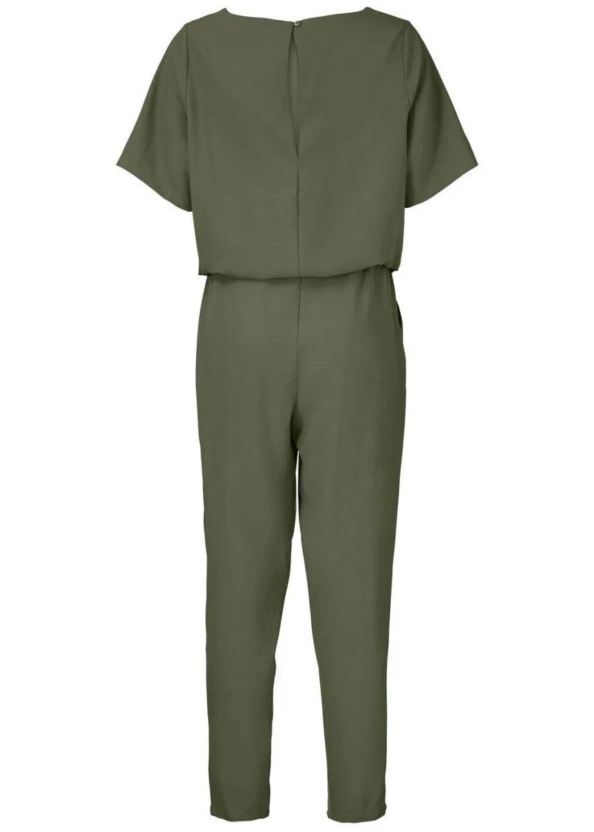 Campell jumpsuit - Dark Khaki