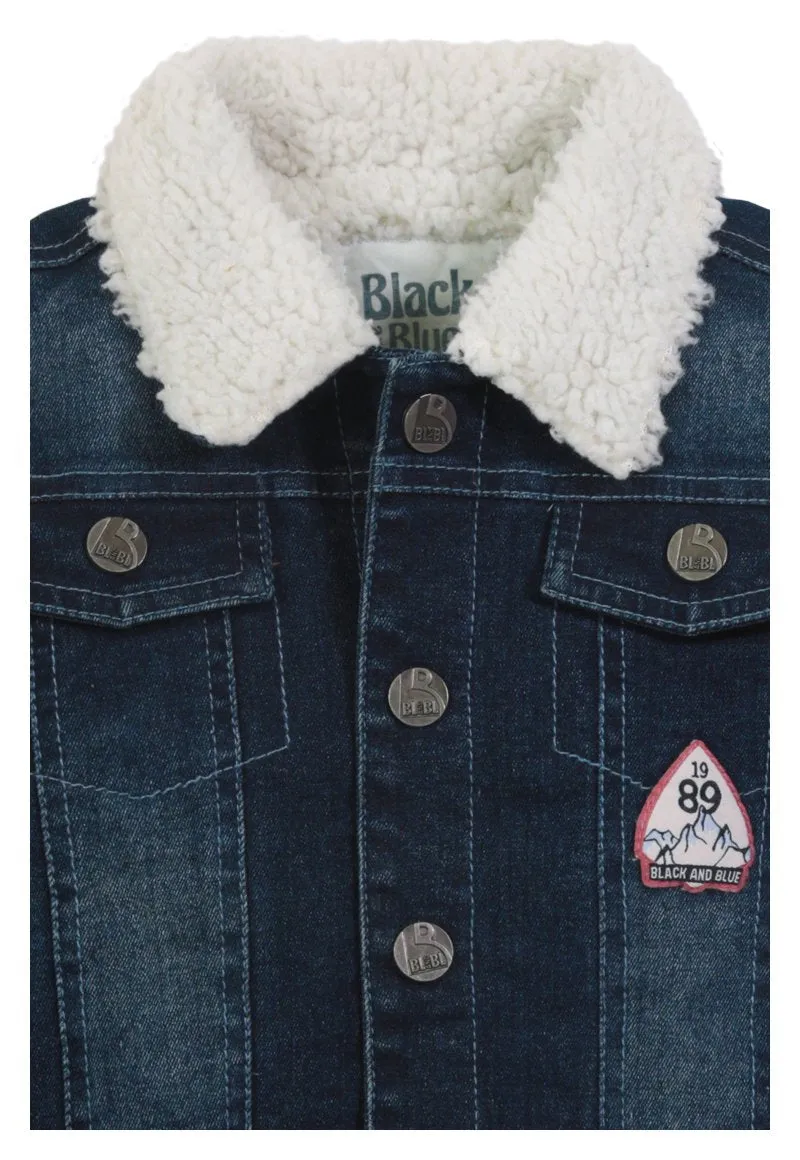 Chaqueta 1989 Bebé Denim azul Black and Blue