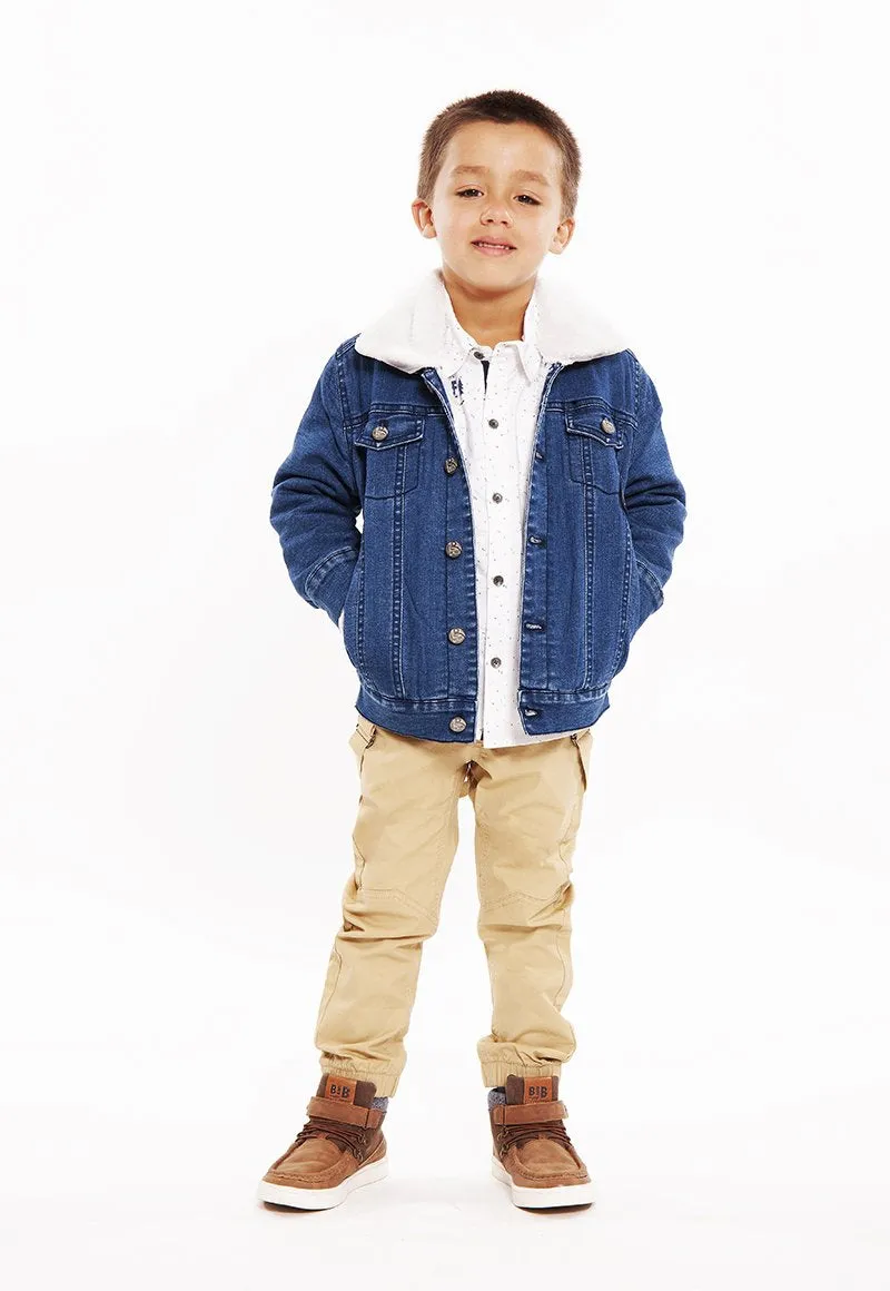 Chaqueta Arturo Niño Denim azul Black and Blue