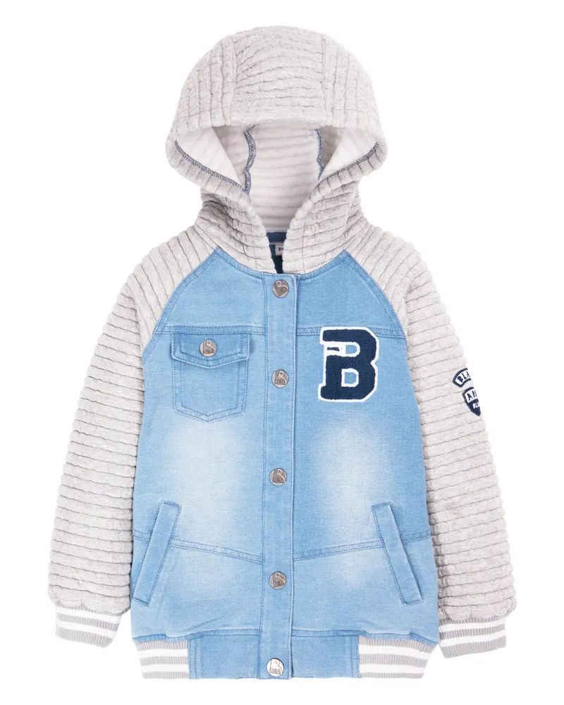 Chaqueta Stephen Niño Denim celeste Black and Blue