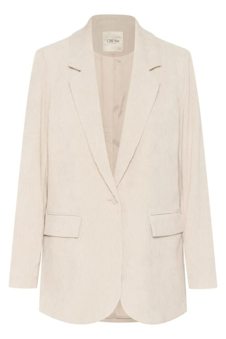 CURDOROY CREAM BLAZER