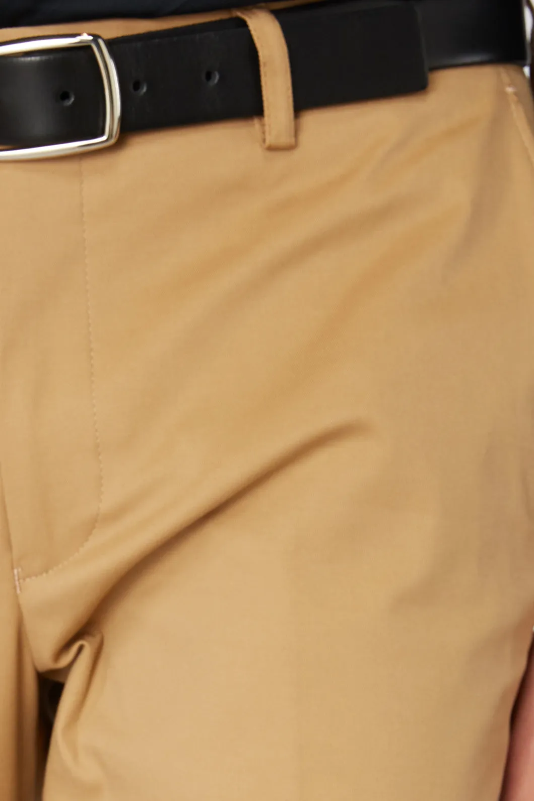 Dark Tan Dress Chino