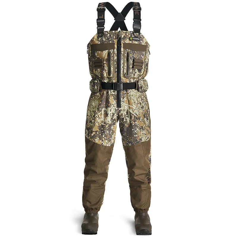 DeepWade Zipped Duck Waterfowl Hunting Breathable Chest Waders