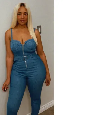 Denim Jumpsuit