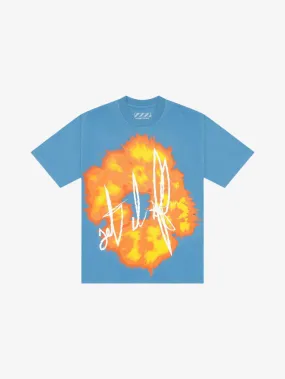 Denim Tears x Offset Set It Off #1 T-shirt Blue