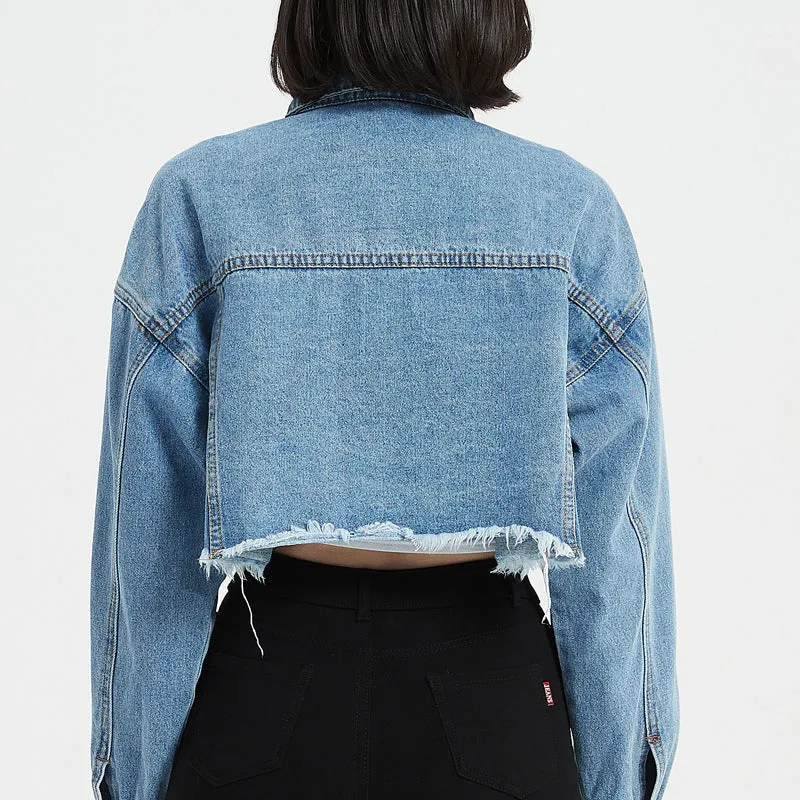 Fashion Women Casual Denim Jacket Wholesale