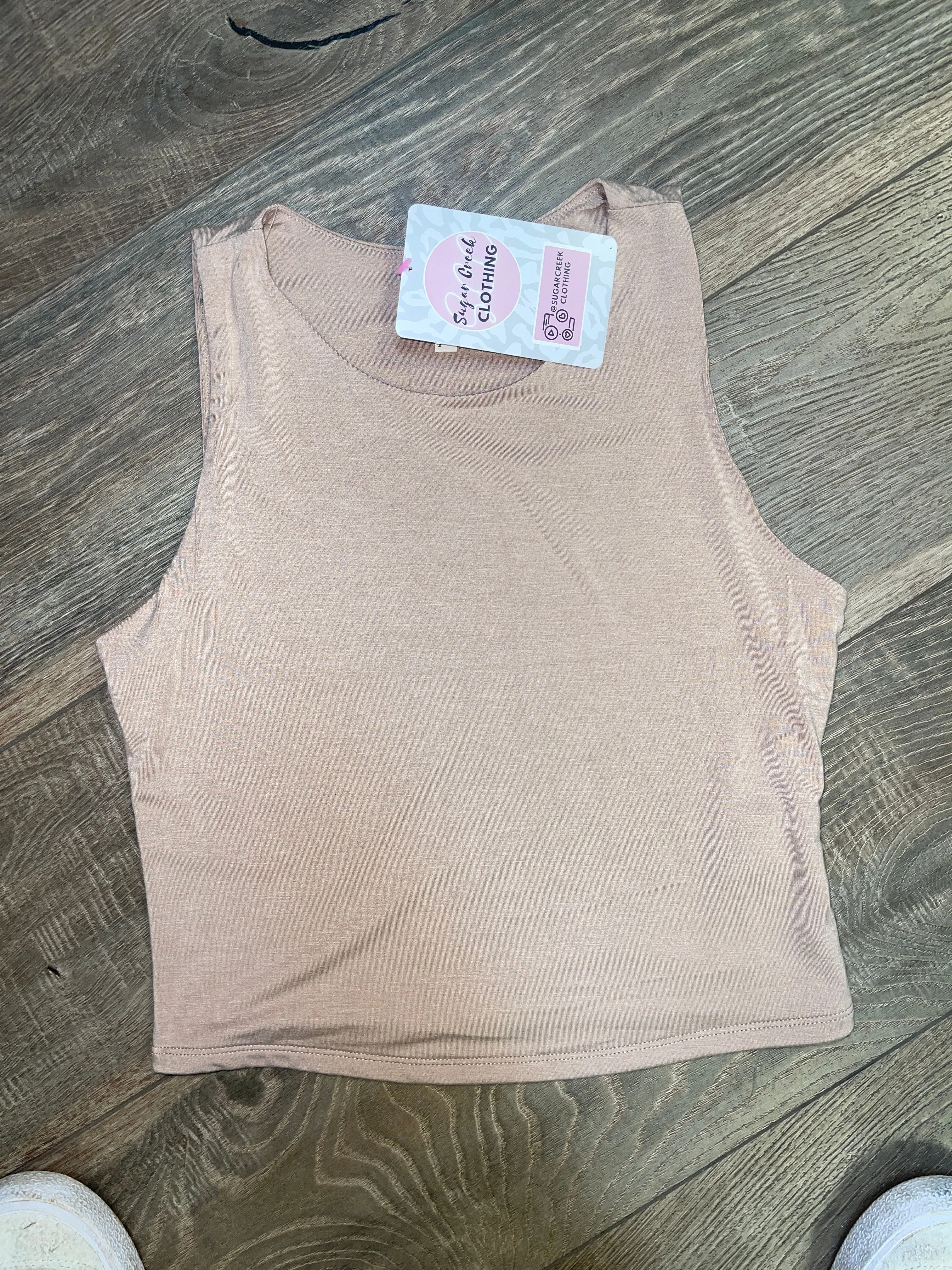 Favorite Crop Tank Top
