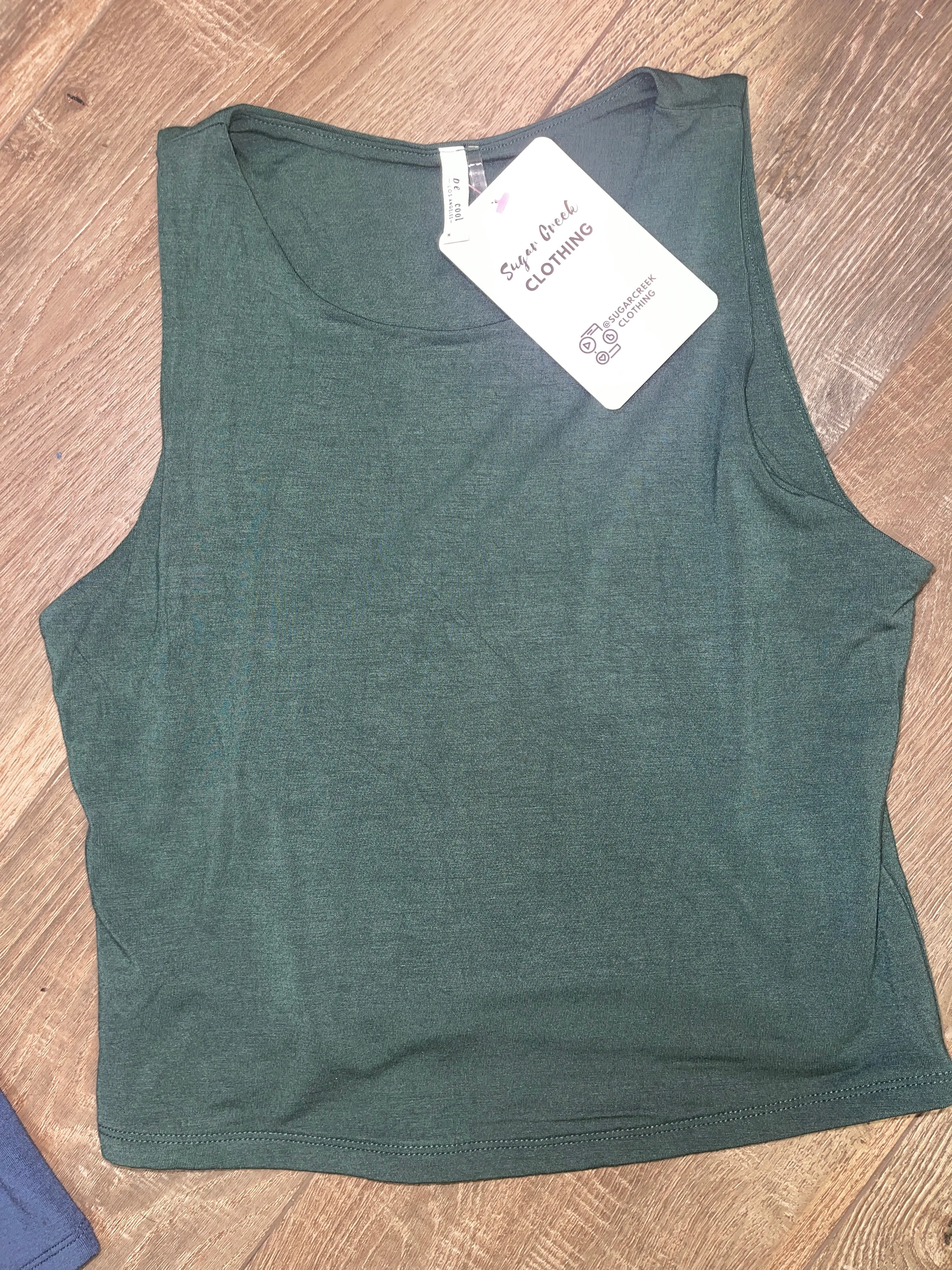 Favorite Crop Tank Top