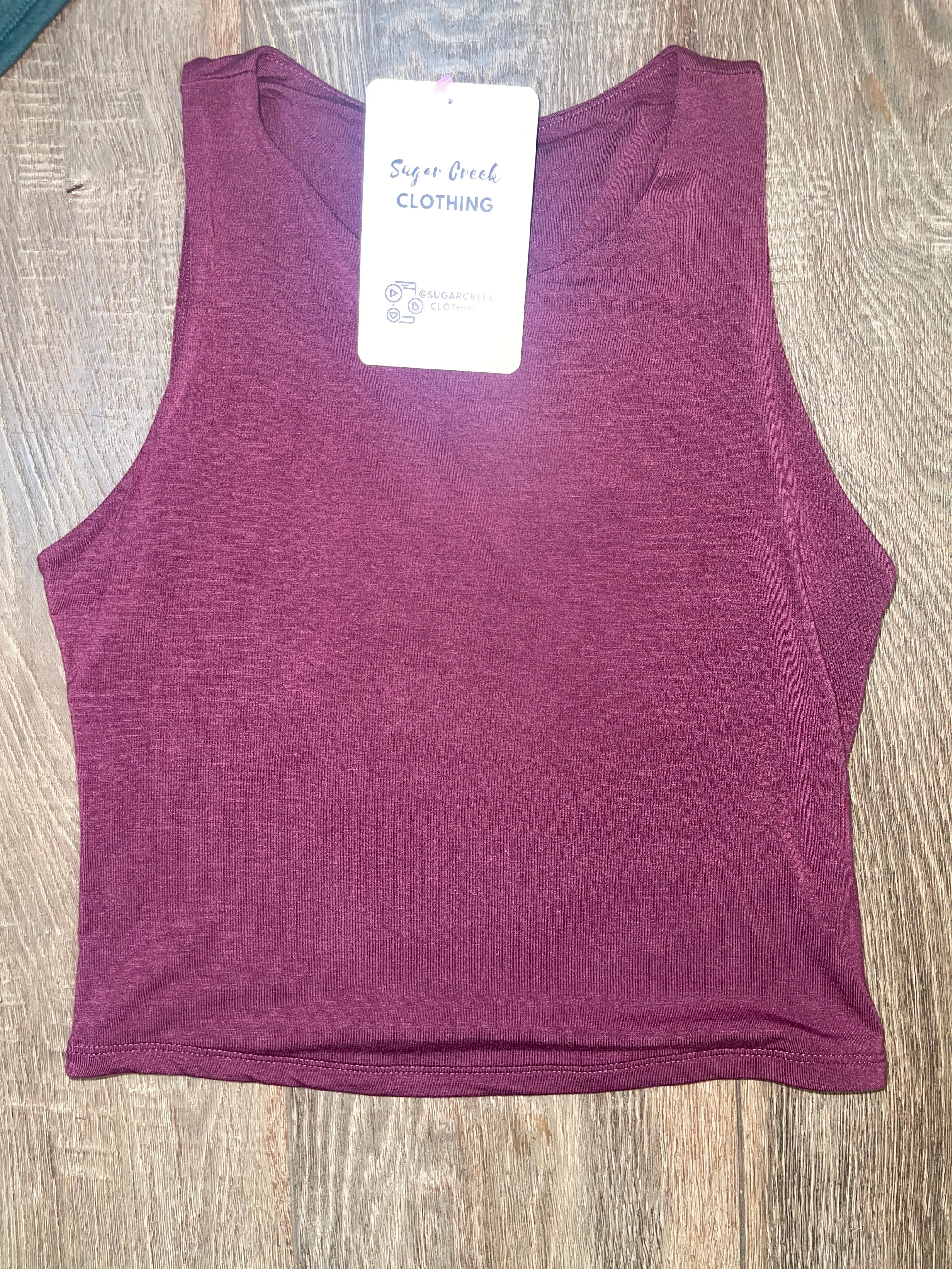 Favorite Crop Tank Top