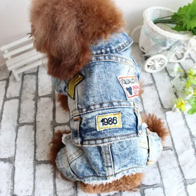 Four Legs Patch Jeans