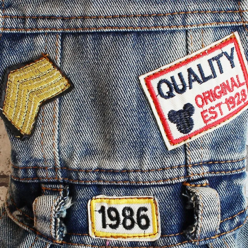 Four Legs Patch Jeans