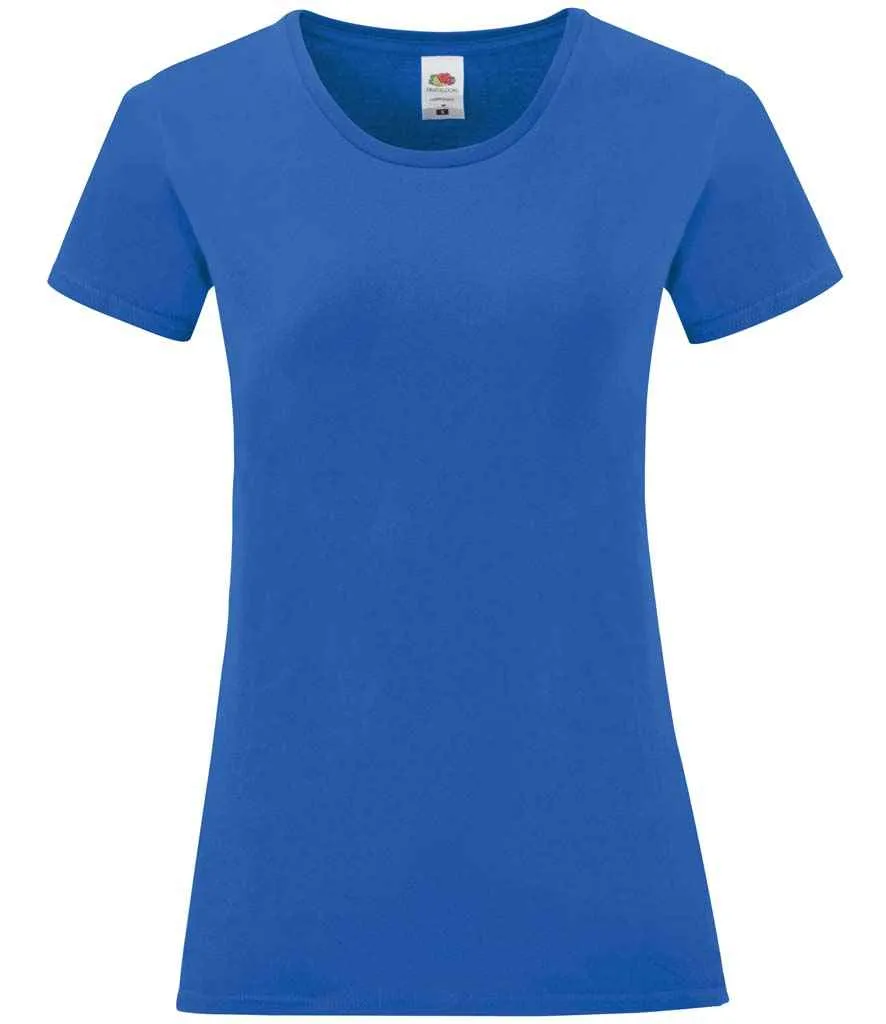 Fruit of the Loom Iconic 150 T-Shirt (Ladies) - Bright Colours
