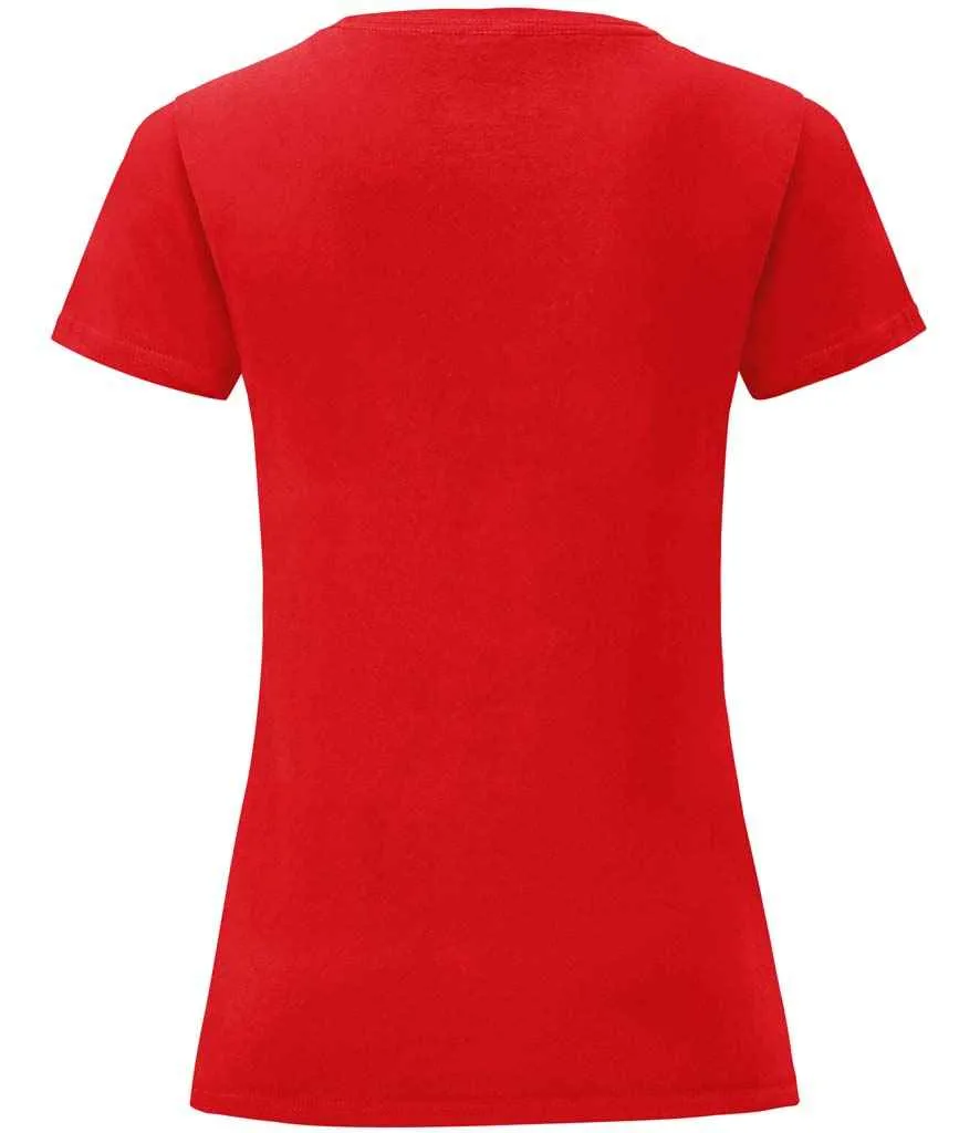 Fruit of the Loom Iconic 150 T-Shirt (Ladies) - Bright Colours