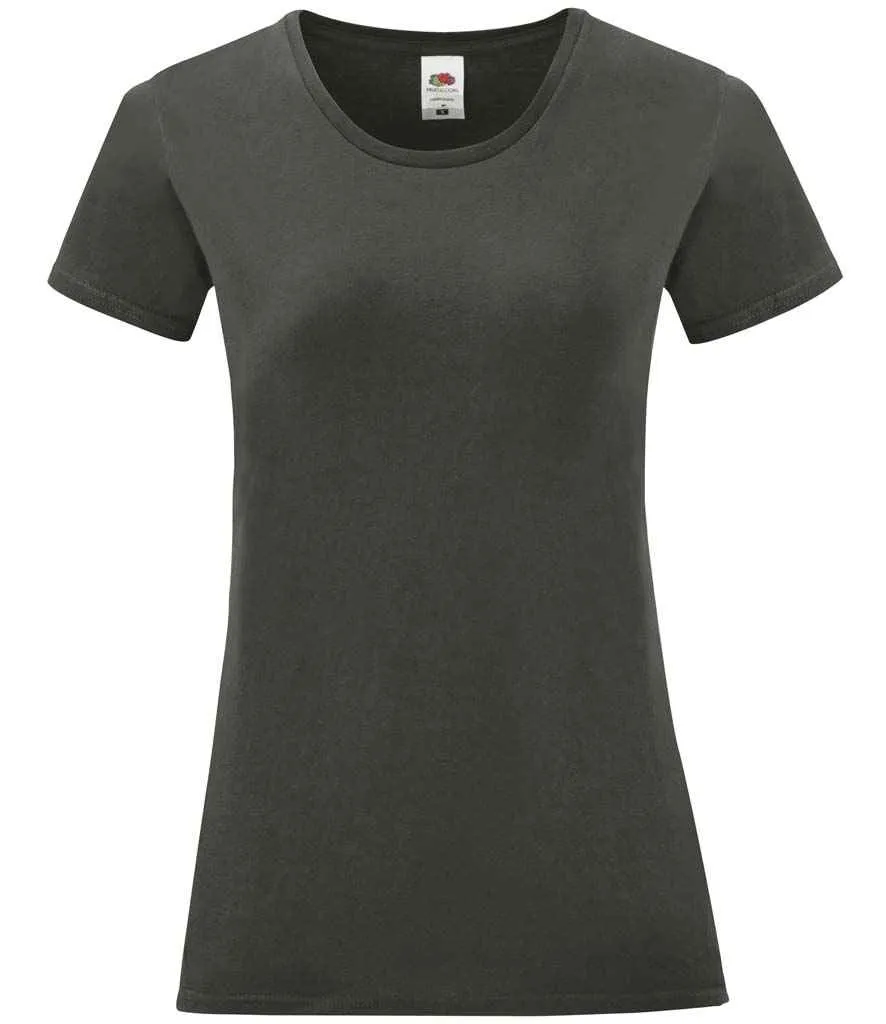 Fruit of the Loom Iconic 150 T-Shirt (Ladies) - Bright Colours