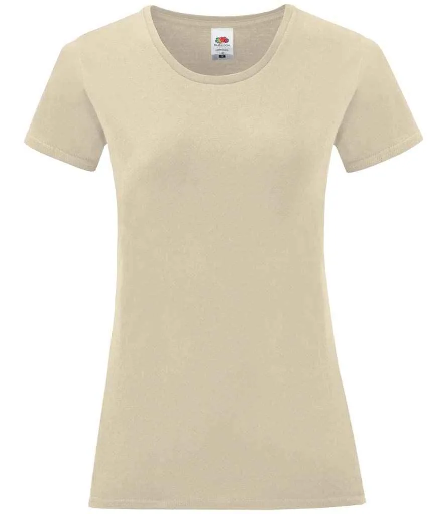 Fruit of the Loom Iconic 150 T-Shirt (Ladies) - Bright Colours