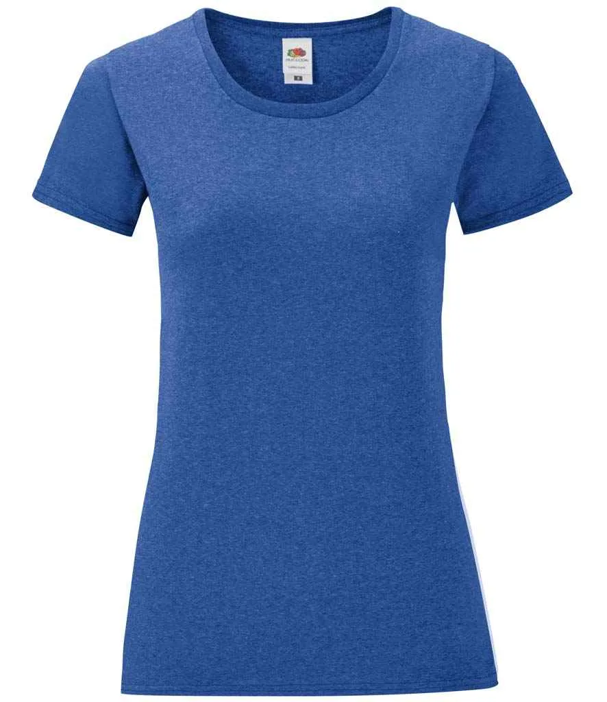 Fruit of the Loom Iconic 150 T-Shirt (Ladies) - Bright Colours