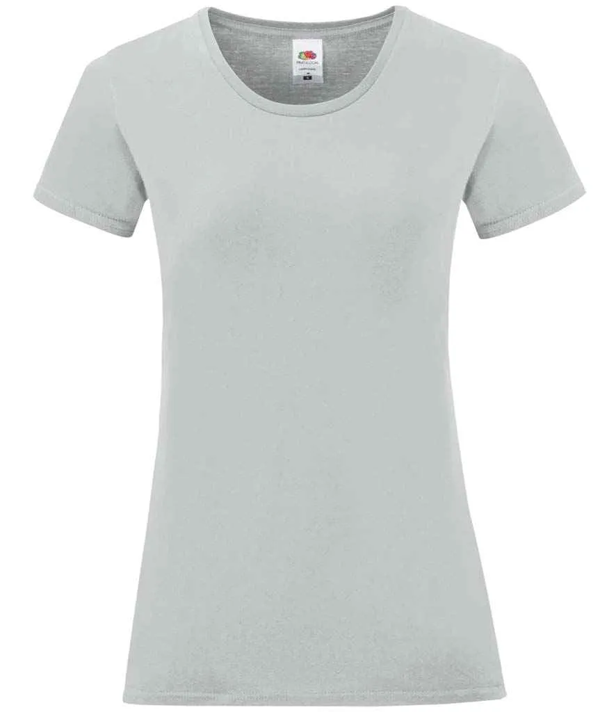Fruit of the Loom Iconic 150 T-Shirt (Ladies) - Bright Colours
