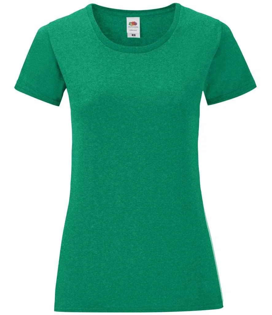 Fruit of the Loom Iconic 150 T-Shirt (Ladies) - Bright Colours