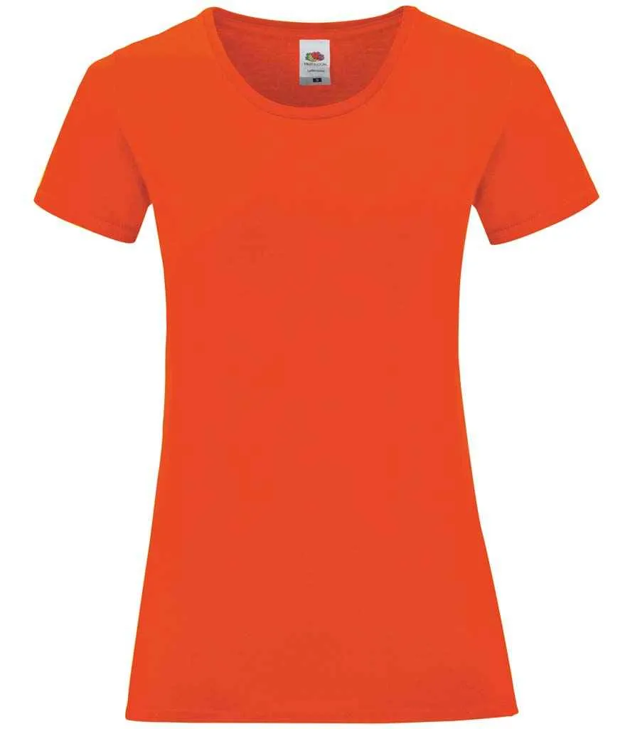 Fruit of the Loom Iconic 150 T-Shirt (Ladies) - Bright Colours