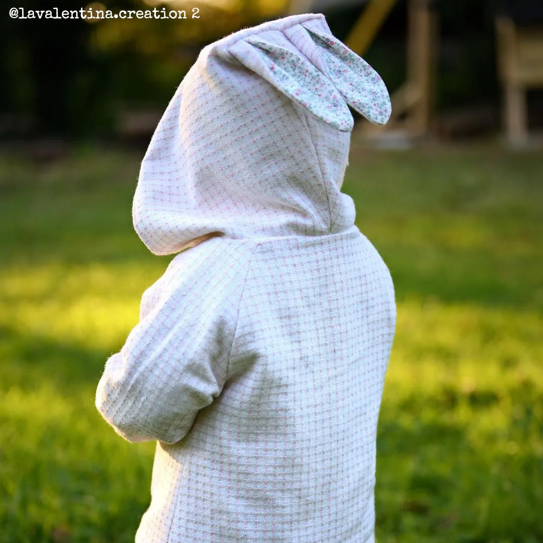 GRAND'OURSE Kids Cardigan - 3-12Y - Paper sewing pattern