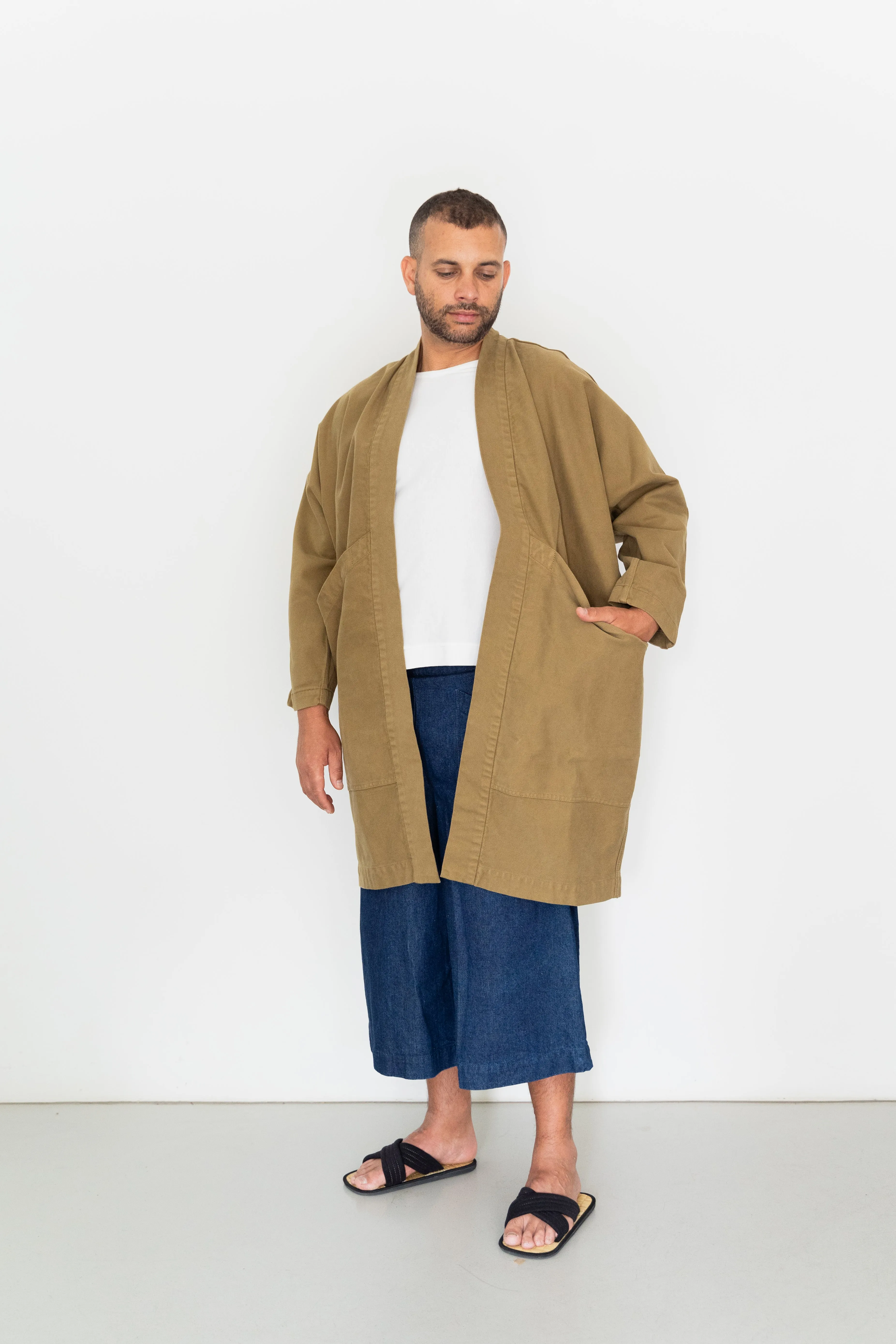 Jacket Big Pockets Hazel in ORGANIC Cotton
