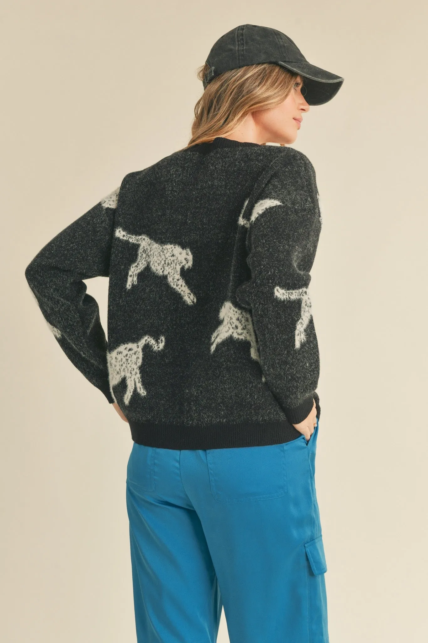LEOPARD SWEATER