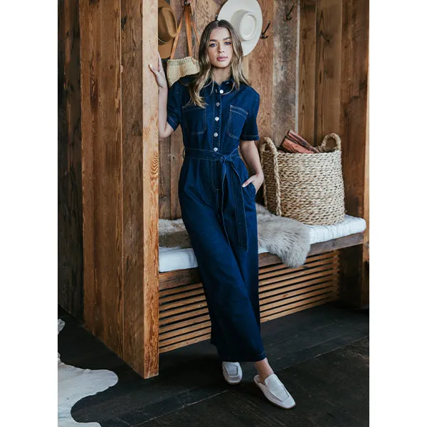 Lorena Jumpsuit - Indigo Denim